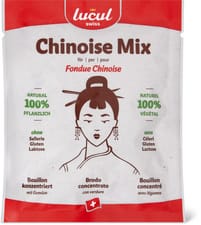 Lucul Chinoise Mix Bouillon concentré avec légumes, 100% naturel et végétal