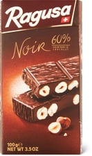 Ragusa Plaque de chocolat Noir 60% Cacao