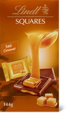 Lindt squares Milk caramel