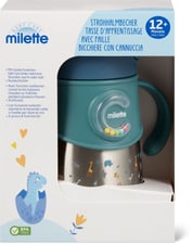 Milette tasse avec paille isolé 12+m (Couleur: tradition, Taille: 000)