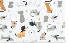 K&C Set de table animaux 30x45cm