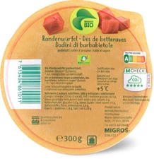 Migros Bio betteraves en dés