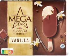 MegaStar Glace en bâtonnet Vanille
