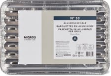 N°53 Kitchen & Co. Barquettes alu pour gril