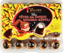 Villars Têtes au choco mi-amer