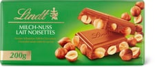 Lindt Plaque de chocolat Lait noisettes