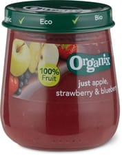 Organix pomme fraise myrtille