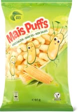 Migros Bio mais puffs non salés
