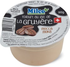 Yogourt lait Gruyère mocca