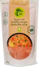 Bio Lentilles rouges