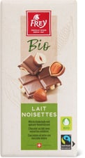 Frey Bio Fairtrade Lait noisettes
