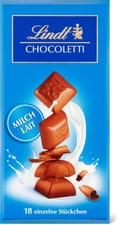 Lindt Chocoletti Plaque de chocolat Lait