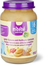 Mibébé bananepomme céréales