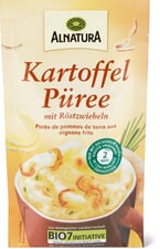 Alnatura purée pomme de terre aux oignons