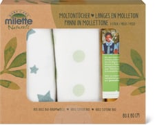 Naturals couchés mousseline 80x80cm (Couleur: vert, Taille: 000)