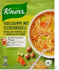 Knorr Potage aux vermicelles et quenelles de viande