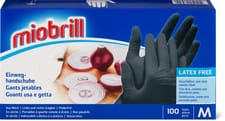 Gants jetables en nitrile M