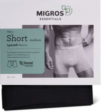 Men's Short Lyocell (Farbe: black, Grösse: XL)
