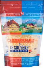 Emmentaler & Gruyère râpé