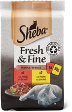 Sheba Fresh & Fine In sauce with beef and chicken
