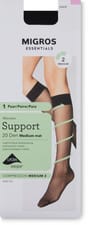 Ladies knee-highs (Grösse: 35-38, Farbe: black)