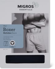 Men's Boxer Cotton (Farbe: night blue, Grösse: M)