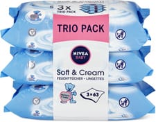 Nivea Soft&Cream lingettes