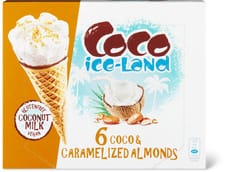 Coco Ice-Land cornet Caramelized almonds