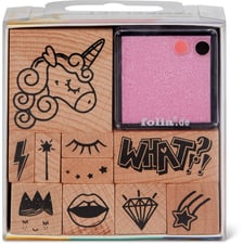 Set de tampons en bois