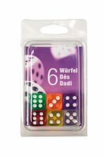 Dés à jouer 6 Pce