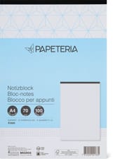 Papeteria A4 Bloc-notes