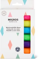 Pastelli a cera neon