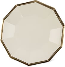Assiettes en papier, 12 pièces