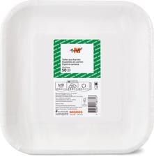 M-Budget Assiettes 23x23cm