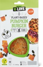 V-Love pumpkin burger