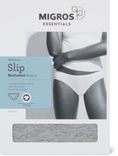 Ladies Slip Cotton (Farbe: grey, Grösse: XL)