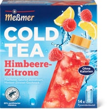 Meßmer Cold Tea Framboise et citron