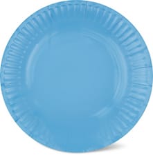 Pappteller rund 18cm 50 Stk. assortiert