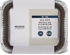 N°44 Kitchen & Co. Barquettes alu