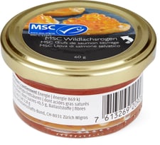 MSC oeufs de saumon sauvage