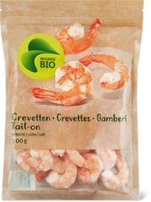 Bio Crevettes Tail-on cuites