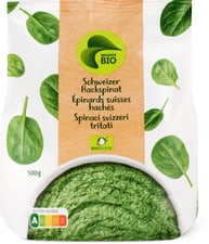 Bio Épinards hachés