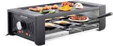 Mio Star Raclette & Pizza 8 Deluxe Appareil à raclette/pizza/gril