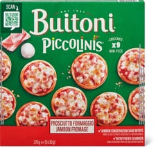 Buitoni Piccolinis Mini pizzas Proscuitto Formaggio