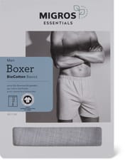 Men's Boxer Cotton (Farbe: grey, Grösse: S)