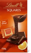 Lindt squares Dark orange