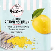 Patissier Zeste de citron râpé
