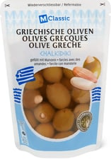 M-Classic Olives grecques Chalkidiki fourrées aux amandes