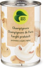 Bio Champignons de Paris coupés