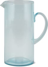 Pichet en verre recyclé, bleu clair, 1,8 l